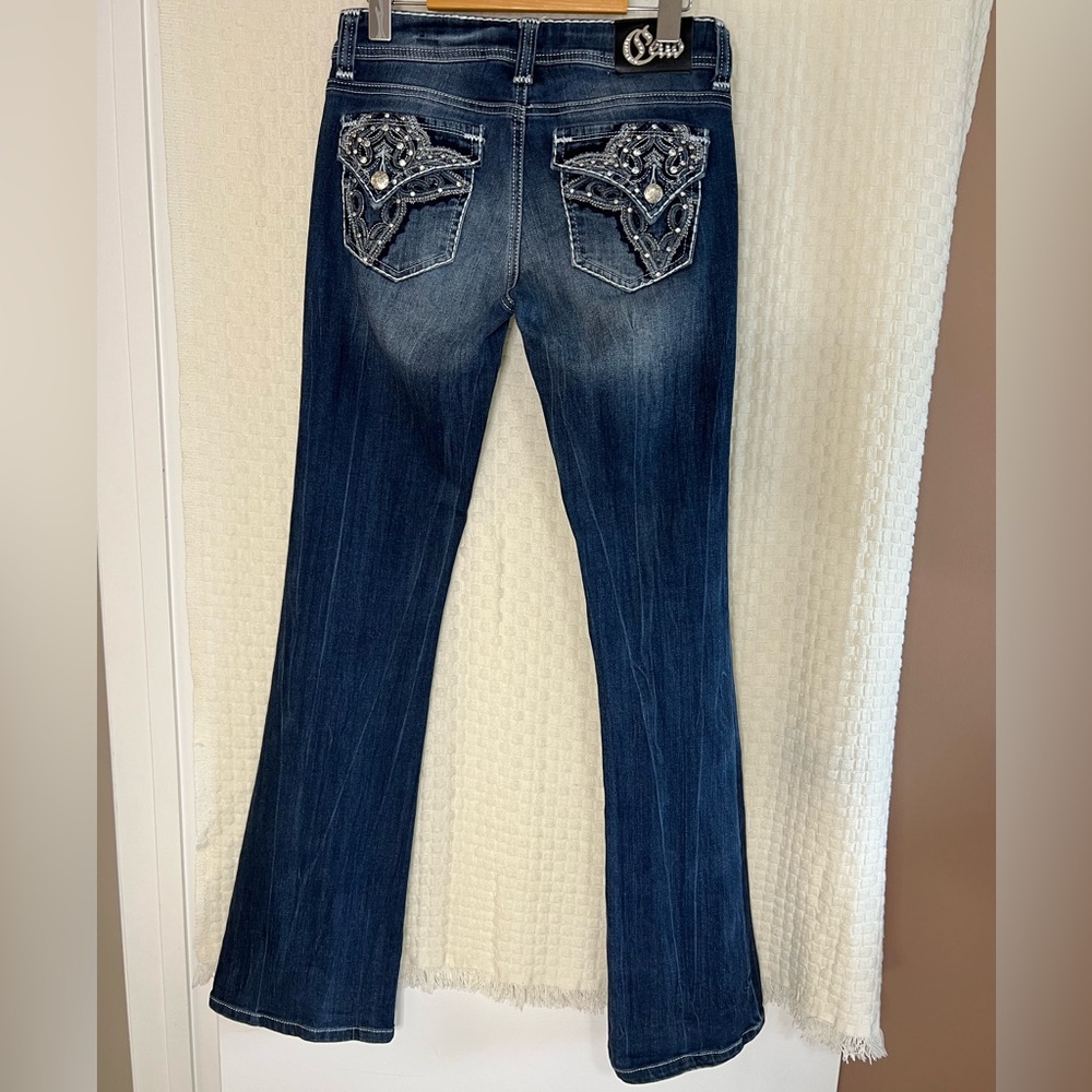 Cello Women’s Bootcut Jeans with Embellishments size 5
